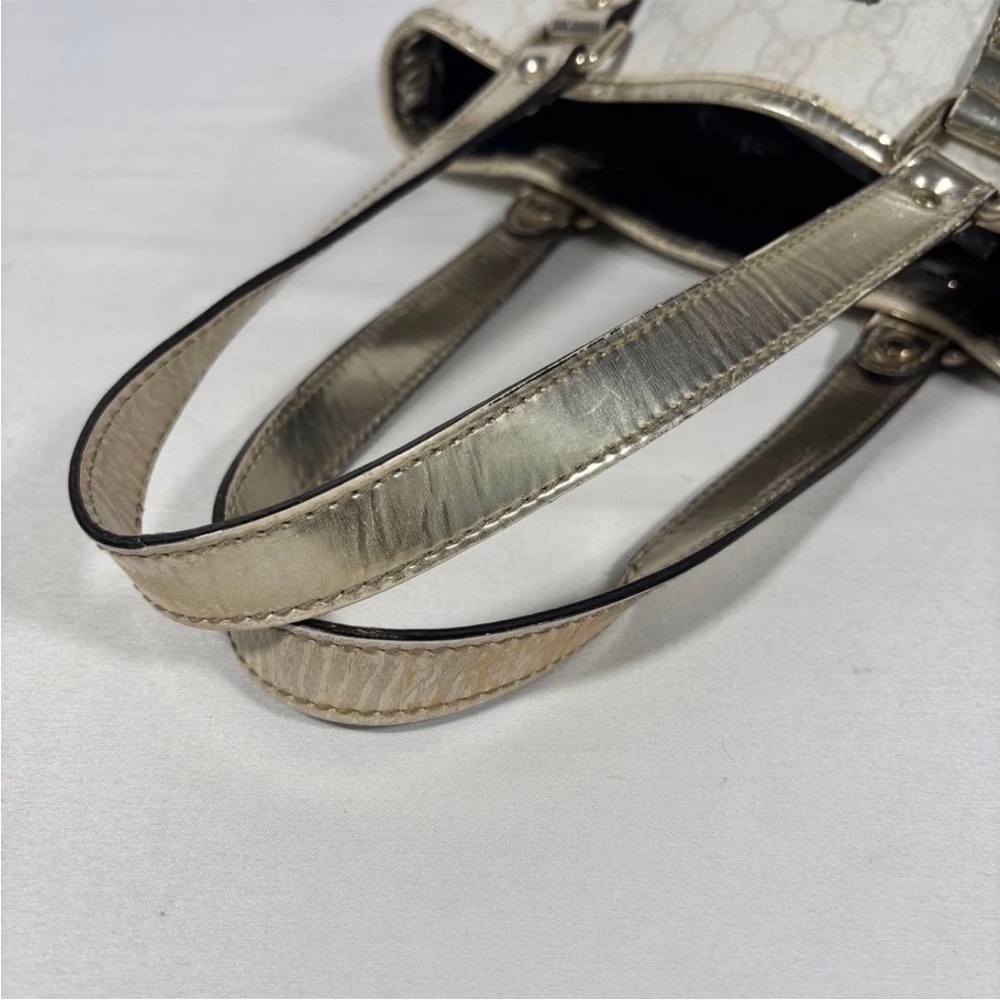 Gucci White and Silver Women's Bag - Picture 5 of 16